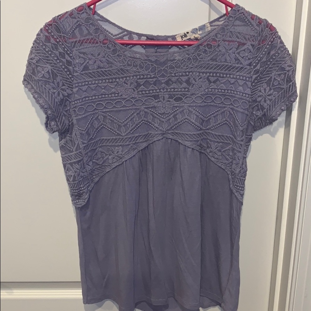 Purple Jolt blouse